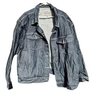 Crest Jeans The Collection Y2K Jean Jacket Size 3XL XXXL